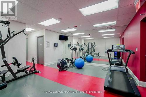 211 - 8302 Islington Avenue, Vaughan, ON - Indoor Photo Showing Gym Room