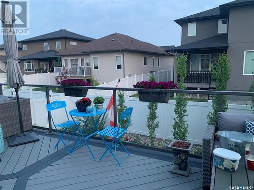 4709 Green Brooks Way E, Regina, SK - Outdoor With Deck Patio Veranda