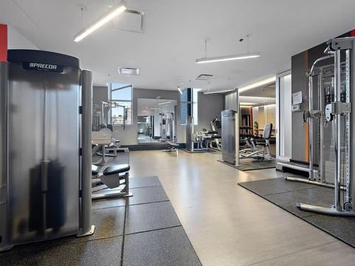 Exercise room - 104-8 Rue Gary-Carter, Montréal (Villeray/Saint-Michel/Parc-Extension), QC - Indoor Photo Showing Gym Room