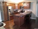 217 3630 Haughton Road E, Regina, SK  - Indoor Photo Showing Kitchen With Double Sink 