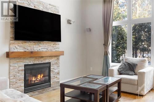 281 Goldridge Drive, Kanata, ON - Indoor Photo Showing Living Room With Fireplace