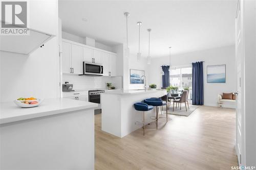 2957 Trombley Street, Regina, SK - Indoor Photo Showing Kitchen With Upgraded Kitchen