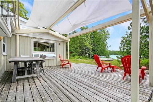38 Hope Drive, Miller Lake, ON - Outdoor With Deck Patio Veranda With Exterior