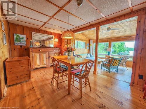 38 Hope Drive, Miller Lake, ON - Indoor Photo Showing Dining Room