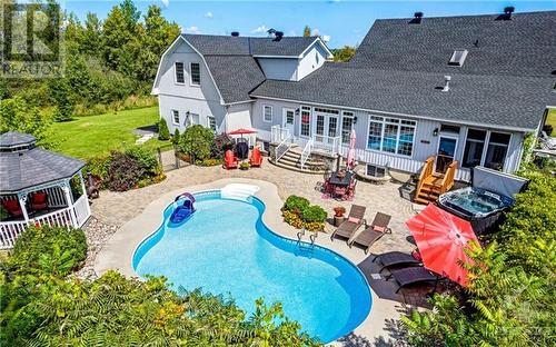 899 Oak Creek Road, Ottawa, ON - Outdoor With In Ground Pool With Deck Patio Veranda