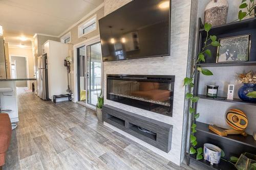4449 Milburough Line|Unit #9 Cedar, Burlington, ON - Indoor Photo Showing Living Room With Fireplace