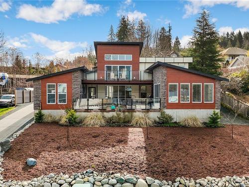378 Point Ideal Dr, Lake Cowichan, BC - Outdoor With Deck Patio Veranda With Facade