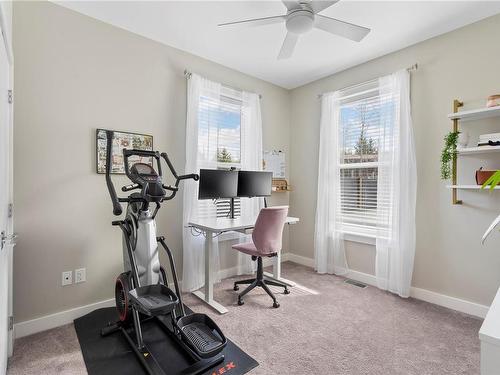 378 Point Ideal Dr, Lake Cowichan, BC - Indoor Photo Showing Gym Room