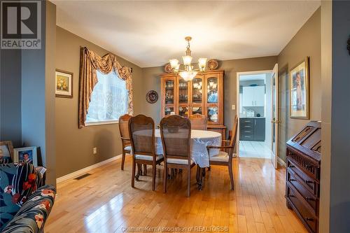 18 Norway Maple Drive, Chatham, ON - Indoor Photo Showing Dining Room