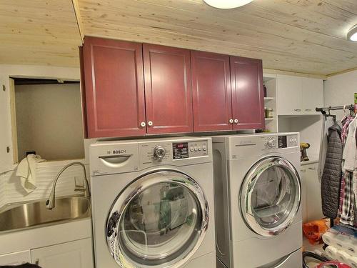 Salle de lavage - 110 Rue Principale, Duparquet, QC - Indoor Photo Showing Laundry Room
