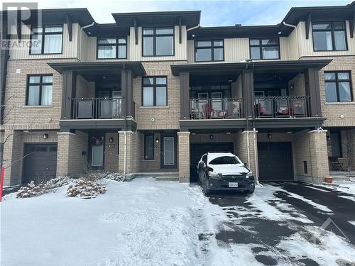 205 Dragonfly Walk, Ottawa, ON - Outdoor With Balcony With Facade