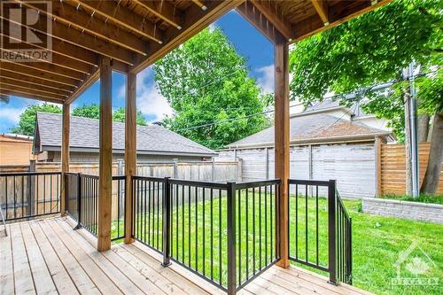 196 Powell Avenue, Ottawa, ON - Outdoor With Deck Patio Veranda With Exterior