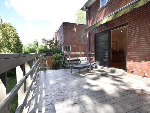 Terrasse - 4970 Av. Hingston, Montréal (Côte-Des-Neiges/Notre-Dame-De-Grâce), QC - Outdoor With Deck Patio Veranda With Exterior