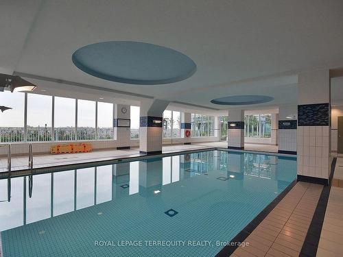 3301-4070 Confederation Pkwy E, Mississauga, ON - Indoor Photo Showing Other Room With In Ground Pool