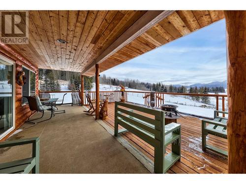 7527 Mccarthy Road, Bridge Lake, BC - Outdoor With Deck Patio Veranda With Exterior