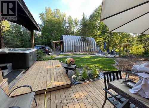 59 Arthur St, Hastings Highlands, ON - Outdoor With Deck Patio Veranda With Exterior