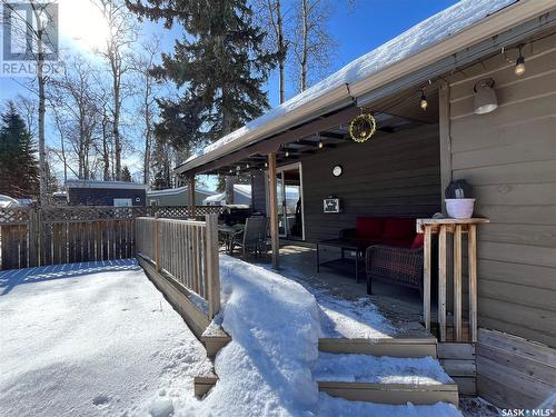 30 6Th Street, Emma Lake, SK - Outdoor With Deck Patio Veranda With Exterior