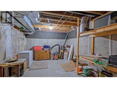 2075 Amundsen Road, Lake Country, BC - Indoor Photo Showing Basement