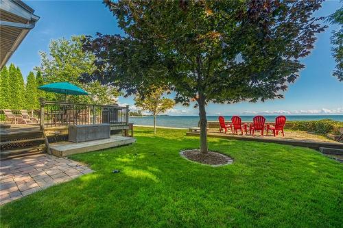 1146 Lakeshore Road, Selkirk, ON - Outdoor With Deck Patio Veranda With View