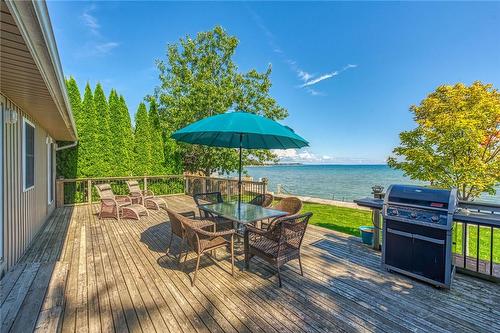 1146 Lakeshore Road, Selkirk, ON - Outdoor With Body Of Water With Deck Patio Veranda