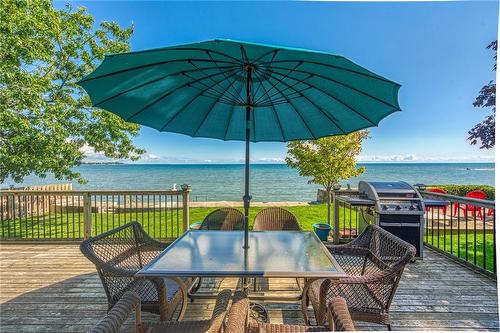 1146 Lakeshore Road, Selkirk, ON - Outdoor With Body Of Water With Deck Patio Veranda With View
