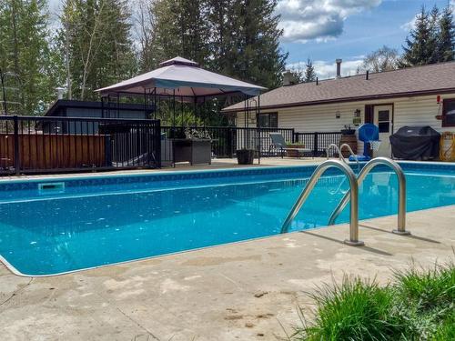 5247 Mayfair Road, Salmon Arm, BC - Outdoor With In Ground Pool With Deck Patio Veranda