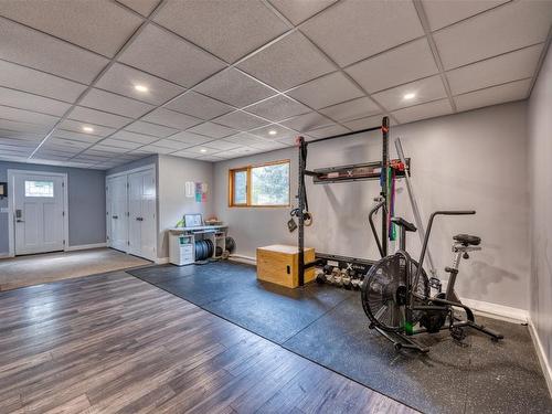 5247 Mayfair Road, Salmon Arm, BC - Indoor Photo Showing Gym Room