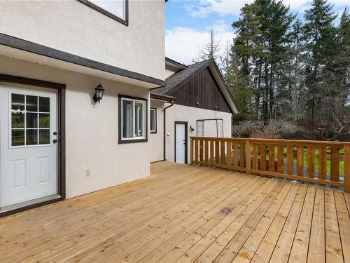 390 Fourneau Way, Parksville, BC - Outdoor With Deck Patio Veranda With Exterior