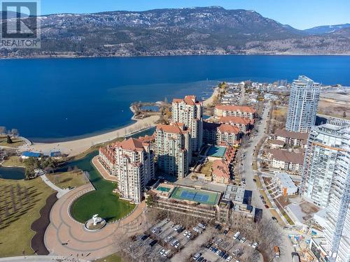 1160 Sunset Drive Unit# 1502, Kelowna, BC - Outdoor With Body Of Water With View