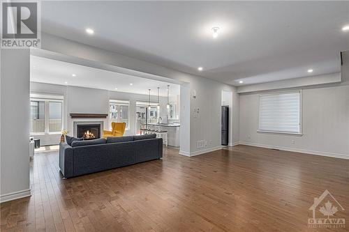 Dining and flex space - 184 Crevasse Road S, Ottawa, ON - Indoor With Fireplace