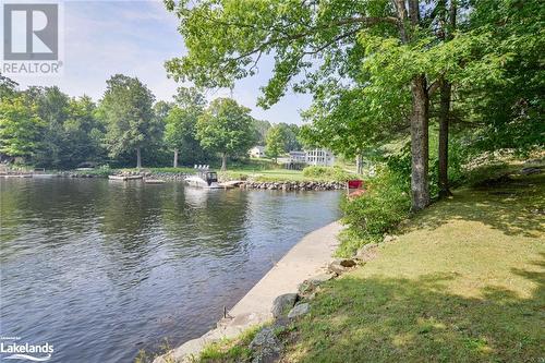 Separate concrete dock approx 40 x 8 - 5335 Claresbridge Lane, Washago, ON - Outdoor With Body Of Water With View