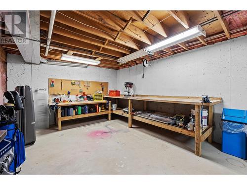 10943 Eva Road, Lake Country, BC - Indoor Photo Showing Basement
