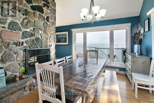 283 Cedar Avenue E, Meaford, ON - Indoor Photo Showing Dining Room With Fireplace