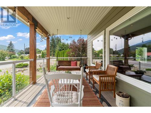 1312 Maier Road, Sicamous, BC - Outdoor With Deck Patio Veranda With Exterior