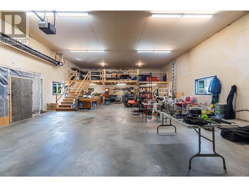 1312 Maier Road, Sicamous, BC - Indoor Photo Showing Garage
