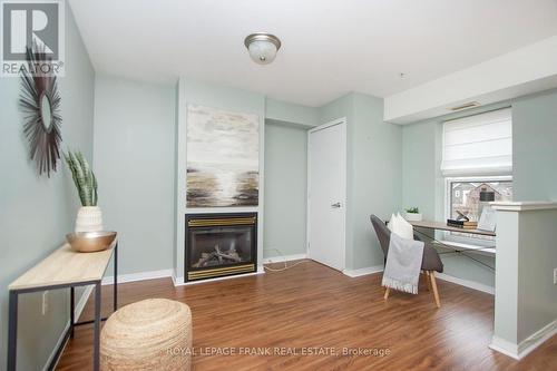 #108 -8 Huron St, Kawartha Lakes, ON - Indoor With Fireplace