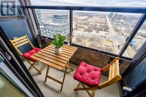 #2008 -297 Oak Walk Dr, Oakville, ON -  With Balcony With View
