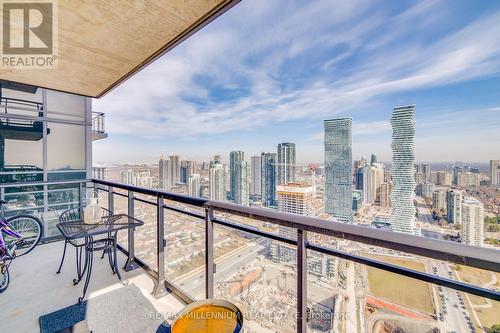 4002 - 3975 Grand Park Drive, Mississauga, ON - Outdoor With Balcony With View