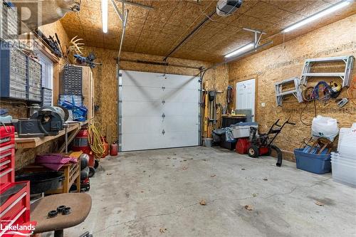 One Car Garage - 1083 Riding Ranch Road, Machar Twp, ON - Indoor Photo Showing Garage