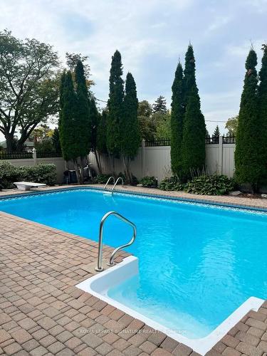 8 Peterlee Ave, Toronto, ON - Outdoor With In Ground Pool With Backyard