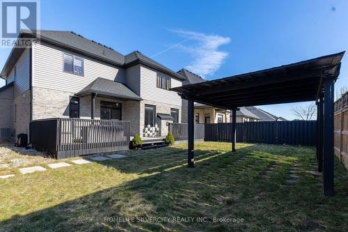 1046 Eagletrace Dr, Middlesex Centre, ON - Outdoor With Deck Patio Veranda