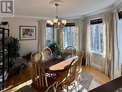 5308 51 Street, Fort Nelson, BC - Indoor Photo Showing Dining Room