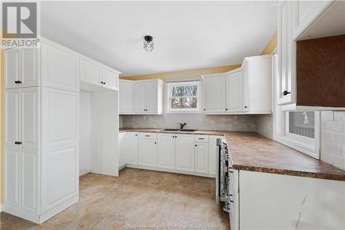 2358 Route 490, Ammon, NB - Indoor Photo Showing Kitchen With Double Sink
