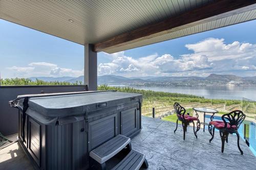 2805 Aikins Loop, Naramata, BC -  With Body Of Water With Deck Patio Veranda With View