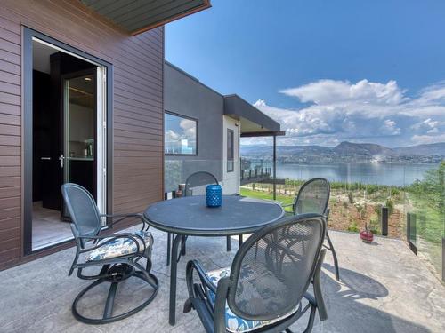2805 Aikins Loop, Naramata, BC - Outdoor With Body Of Water With Deck Patio Veranda With Exterior