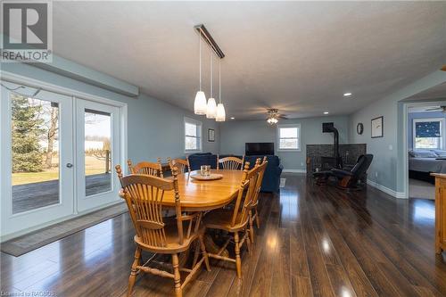 718163 6 Highway, Georgian Bluffs, ON - Indoor Photo Showing Dining Room