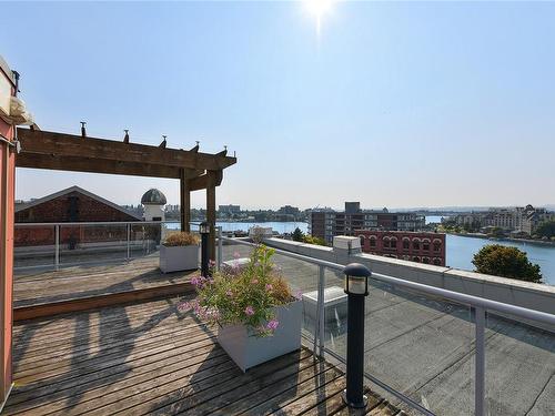 301-524 Yates St, Victoria, BC - Outdoor With Body Of Water With Deck Patio Veranda With View