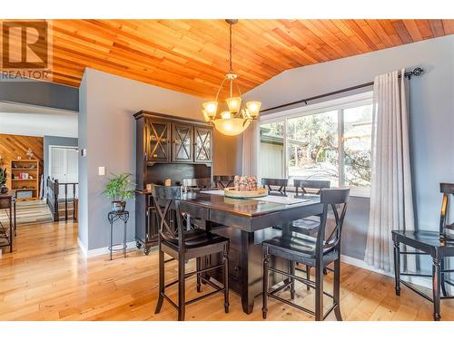 2247 Westville Place, West Kelowna, BC - Indoor Photo Showing Dining Room