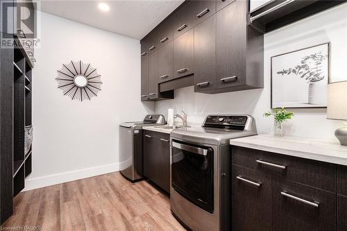 main floor laundry - 207 Forler Street, Neustadt, ON - Indoor Photo Showing Kitchen