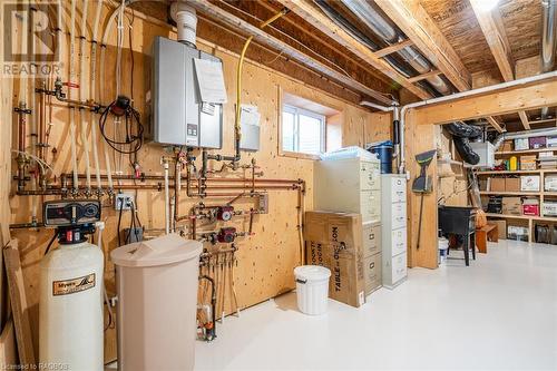 utility area - 207 Forler Street, Neustadt, ON - Indoor Photo Showing Basement